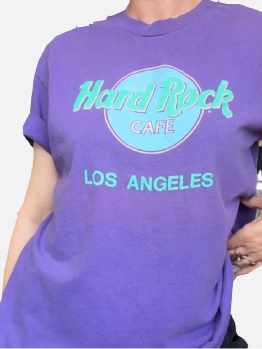 Vtg hard rock LA tee
